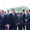 Tổng Bí Thư Tô Lâm dự Lễ kỷ niệm 80 năm Ngày truyền thống ngành Nông nghiệp và Môi trường; Đại hội thi đua yêu nước lần thứ Nhất. (Ảnh: Thống Nhất/TTXVN)