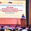 Quang cảnh Hội nghị Tổng kết hành trình đưa Yên Tử-Vĩnh Nghiêm-Côn Sơn, Kiếp Bạc thành Di sản Thế giới. (Ảnh: Phương Lan/TTXVN)