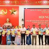 Ủy ban Nhân dân xã Hoa Lộc (Thanh Hóa) tổ chức Hội nghị công bố các quyết định kiện toàn và ra mắt bộ máy mới ở các thôn. (Ảnh: Khiếu Tư/TTXVN)