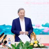 Tổng Bí thư Tô Lâm phát biểu chỉ đạo. (Ảnh: Thống Nhất/TTXVN)
