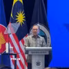 Thủ tướng Malaysia Datuk Seri Anwar Ibrahim phát biểu tại Hội nghị bàn tròn châu Á-Thái Bình Dương (APR) lần thứ 38, diễn ra tại Kuala Lumpur, Malaysia. (Ảnh: Viên Luyến/TTXVN)