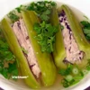 Canh khổ qua (mướp đắng) nhồi thịt là một trong những món ăn tốt cho người cao huyết áp. (Nguồn: Vietnam+)