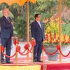 Lễ đón Thủ tướng Kyrgyzstan Adylbek Kasymaliev thăm chính thức Việt Nam 