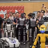 Robot VR-H3 của VinRobotics tham gia cuộc diễu hành robot tại ICRA 2026. (Ảnh: Vũ Hiệp/TTXVN)