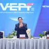 Thủ tướng Phạm Minh Chính dự Diễn đàn Kinh tế Việt Nam 2025, triển vọng 2026. (Ảnh: Dương Giang/TTXVN)