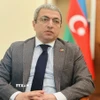 Chủ tịch nước Lương Cường tiếp Viện trưởng Viện Kiểm sát Tối cao Azerbaijan Kamran Bayram Aliyev. (Ảnh: Lâm Khánh/TTXVN)