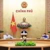 Thủ tướng Phạm Minh Chính chủ trì Phiên họp Chính phủ thường kỳ tháng 8 năm 2025. (Ảnh: Dương Giang/TTXVN)