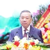Tổng Bí thư Tô Lâm phát biểu. (Ảnh: Thống Nhất/TTXVN)