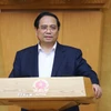 Thủ tướng Phạm Minh Chính chủ trì Phiên họp Chính phủ Thường kỳ tháng 01 năm 2026 trực tuyến với các địa phương. (Ảnh: Dương Giang/TTXVN)