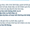 Chính sách với cán bộ, công chức lãnh đạo, quản lý thôi giữ chức vụ sau tinh gọn