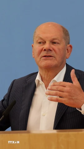 Thủ tướng Đức Olaf Scholz. (Ảnh: THX/TTXVN)