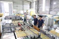 Thu gom, tái chế sản phẩm bao bì theo quy định. (Ảnh: Đức Phương/TTXVN)