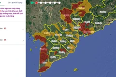 Hệ thống cảnh báo cháy rừng. (Nguồn: Cục Lâm nghiệp và Kiểm lâm)