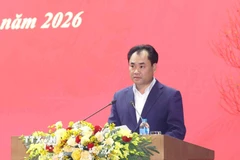 Ông Trịnh Việt Hùng, Ủy viên Ban Chấp hành Trung ương Đảng, Bí thư Tỉnh ủy tỉnh Lào Cai được bổ nhiệm giữ chức Thứ trưởng Thường trực Bộ Nông nghiệp và Môi trường. (Ảnh: Phương Hoa/TTXVN)