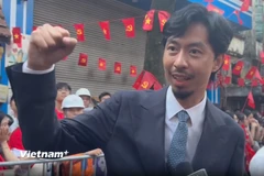 Đen Vâu chia sẻ. (Video: Hồng Kiều/Vietnam+)