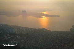 Ô nhiễm không khí. (Ảnh: Hoài Nam/Vietnam+)