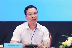 Ông Hồ Kiên Trung - Phó Cục trưởng Cục Môi trường, Bộ Nông nghiệp và Môi trường, chia sẻ tại diễn đàn.