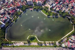 Hồ Ba Mẫu. (Ảnh: Thành Đạt/TTXVN)