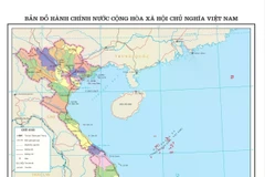 Bản đồ 34 đơn vị hành chính cấp tỉnh Việt Nam năm 2025. (Nguồn ảnh: Cục Đo đạc, Bản đồ và Thông tin địa lý Việt Nam).