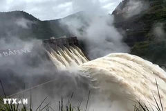 Hồ Thủy điện Bản Vẽ. (Ảnh: TTXVN phát)