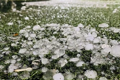 Mưa đá. (Ảnh minh họa. Nguồn: TTXVN)