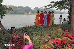 Nhiều khu vực có mưa, trưa chiều trời nắng trong ngày 8/3. (Nguồn ảnh: TTXVN)