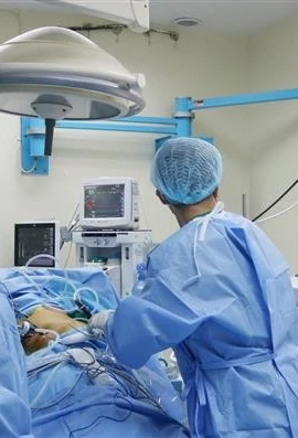 Một ca phẫu thuật ghép tạng. (Ảnh: TTXVN/Vietnam+)