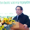 Thủ tướng Phạm Minh Chính đối thoại với nông dân Việt Nam năm 2024. (Ảnh: Dương Giang/TTXVN)