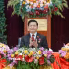 Tổng Bí thư Ban Chấp hành Trung ương Đảng Nhân dân cách mạng Lào, Chủ tịch nước Cộng hòa Dân chủ Nhân dân Lào Thongloun Sisoulith. (Ảnh: THX/TTXVN)