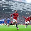 Bruno ghi bàn giúp Manchester United chiến thắng. (Nguồn: Getty Images)