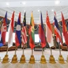 Quốc kỳ các nước ASEAN.