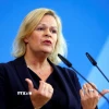 Bộ trưởng Nội vụ Đức Nancy Faeser. (Ảnh: AFP/TTXVN)
