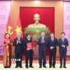 Tổng Bí thư Tô Lâm trao Quyết định thành lập Đảng bộ, tổ chức bộ máy, chức năng nhiệm vụ và chỉ định Bí thư, các Phó Bí thư Đảng ủy Chính phủ nhiệm kỳ 2020-2025. (Ảnh: Thống Nhất/TTXVN)