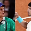 Jannik Sinner đối đầu Carlos Alcaraz ở chung kết Roland Garros 2025.