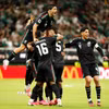 Mexico thăng hoa để thẳng tiến vòng knock-out với 3 trận toàn thắng - ghi 6 bàn chưa thủng lưới lần nào. (Ảnh: AFP/TTXVN)