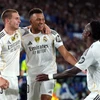 Mbappe thăng hoa giúp Real Madrid thắng đậm. (Nguồn: Getty Images)