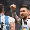 Messi và các đồng đội bước vào hành trình bảo vệ ngôi vương. (Ảnh: AFP/TTXVN)