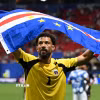 Thủ thành Vozinha đi vào lịch sử World Cup. (Ảnh: AFP/TTXVN)
