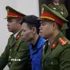 Bị cáo Cao Văn Hùng tại phiên tòa. (Ảnh: Kim Anh/TTXVN)