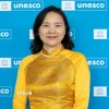 Đại sứ Nguyễn Thị Vân Anh, Trưởng Phái đoàn Đại diện thường trực Việt Nam bên cạnh UNESCO. (Ảnh: Thu Hà/TTXVN)