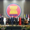 Tổng Bí thư Tô Lâm dự Lễ kỷ niệm 30 năm Việt Nam gia nhập ASEAN, hôm 10/3. (Ảnh: Thống Nhất/TTXVN)