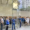 Một cửa hàng của Apple tại Tokyo, Nhật Bản. (Ảnh: Kyodo/TTXVN)