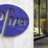 Trụ sở hãng dược phẩm Pfizer tại New York, Mỹ. (Ảnh: AFP/TTXVN(