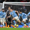 Man City chiến thắng để vươn lên vị trí thứ 2 Premier League.