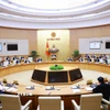 Phiên họp Chính phủ thường kỳ tháng 11/2025. (Ảnh: Dương Giang/TTXVN)