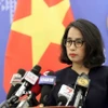 Người phát ngôn Bộ Ngoại giao Phạm Thu Hằng. (Ảnh: An Đăng/TTXVN)