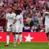 Real Madrid thảm bại ở trận derby với Atletico. (Nguồn: AP)