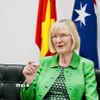 Đại sứ Australia Gillian Bird. (Ảnh: Việt Đức/TTXVN)