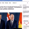 Kênh truyền thông đa phương tiện RNZ của New Zealand. (Ảnh: TTXVN phát)