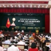 Quang cảnh Kỳ họp thứ 21 Hội đồng Nhân dân Thành phố Hồ Chí Minh khóa X. (Ảnh: Xuân Khu/TTXVN)